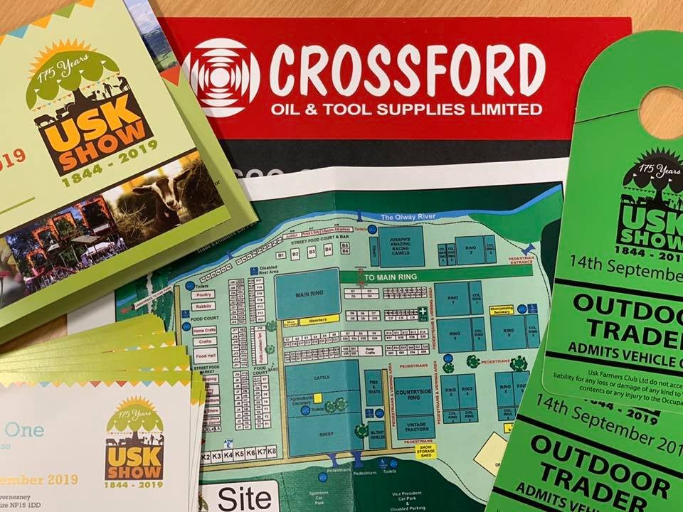 The Crossfords Team will be at <a href="/UskShow/">Usk Show</a> 2019 on September 14th.

Make our day, come and say hello at Stand C27. 
9am-6pm

#Unit96 #UskShow2019
