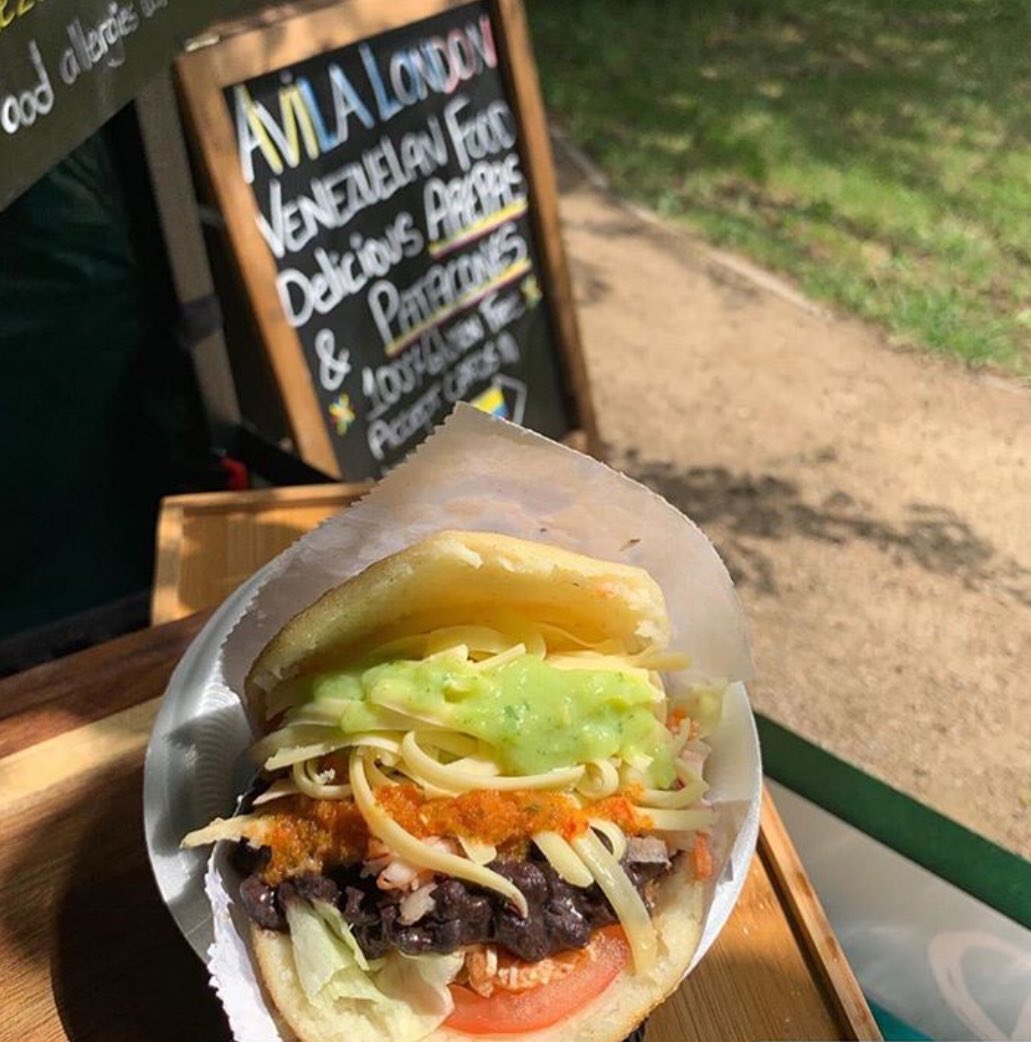 Tomorrow is #streetfoodwednesday and we are serving some delicious Venezuelan treats courtesy of the wonderful @avilalondon 🌮 Don’t miss out! #manbrewharf #foodtruck #venezuelantraditionalfood #londonstreetfood #hammersmith #avilabox #delicious #food