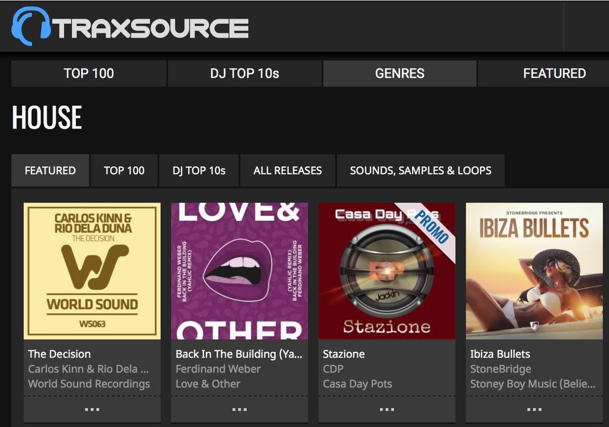 RealStoneBridge's tweet photo. Thank you Traxsource for the StoneBridge - Ibiza Bullets EP feature in House! https://t.co/IJokuLg3gF #stonebridge #ibizabullets #haleyjoelle #seri #ruky #discobiscuit #stoneyboymusic #traxsource #house https://t.co/B8IE9lOqZJ