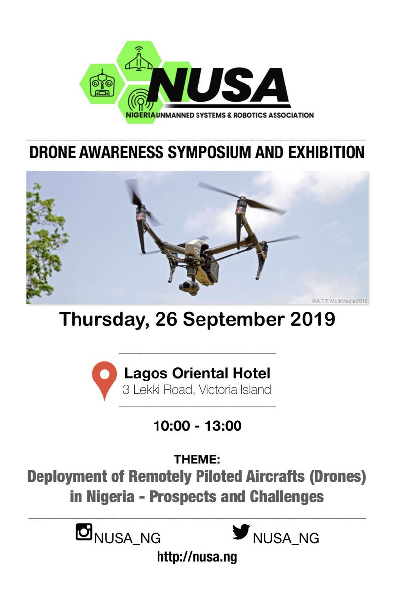 Nigeria Unmanned Systems & Robotics Association tweet media