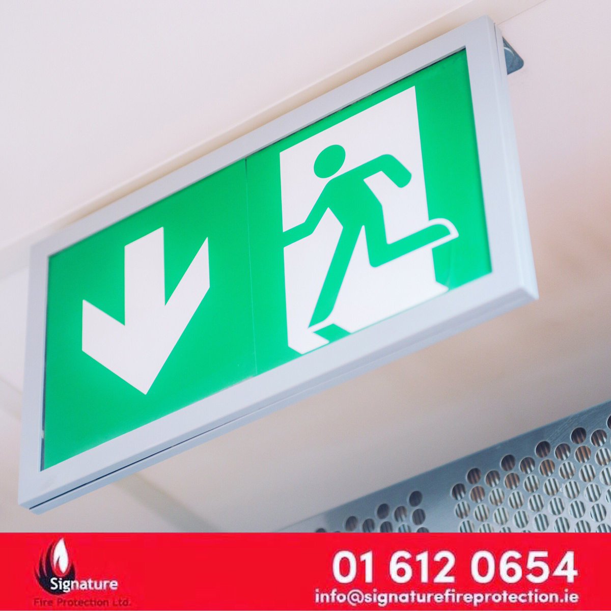 SignatureFire's tweet image. Acomplete fire safety service package for your business 
Service packages include
#Firealarm system -  4 visits a year serviced to I.S 3218
#Fireextinguishers - 1 visits a year serviced to I.S 291
#Emergencylighting - 4 visits a year serviced to I.S 3217

#signaturefireprotection