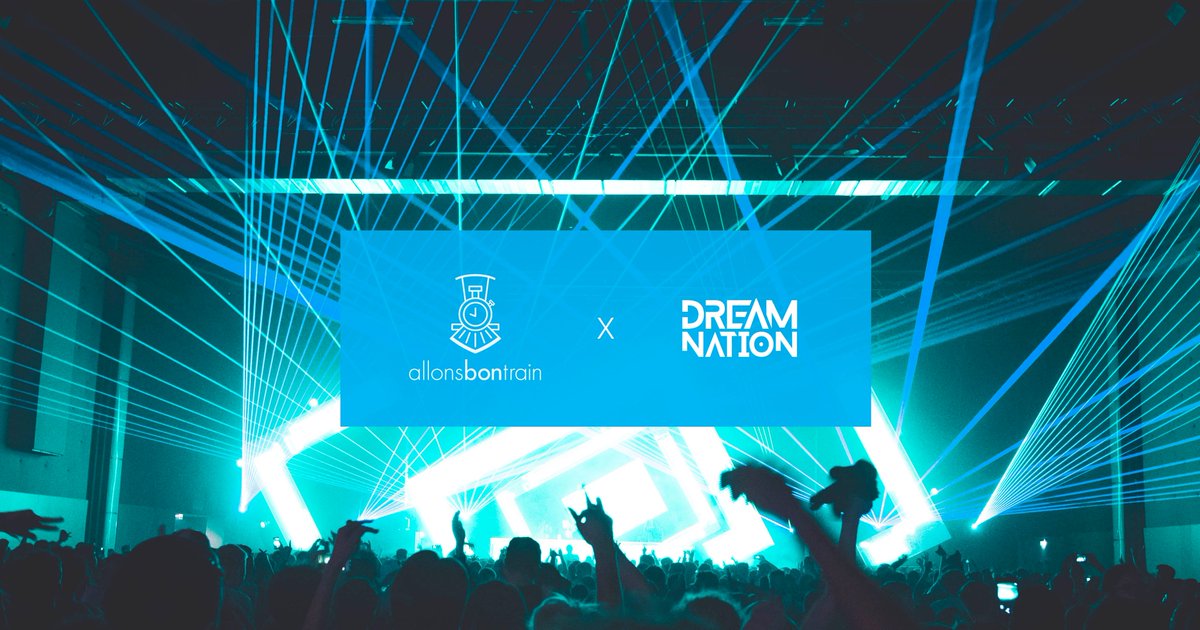 🚄🚄 COTRAINAGE 🚄🚄
Le cotrainage s'invite au Dream Nation Festival 2019 ! 
Avec <a href="/allonsbontrain/">AllonsBonTrain 🚄</a> , voyage avec d'autres festivaliers et économise jusqu'à 60% sur ton billet.
La suite ici 👉 allonsbontrain.fr/event/dream-na…