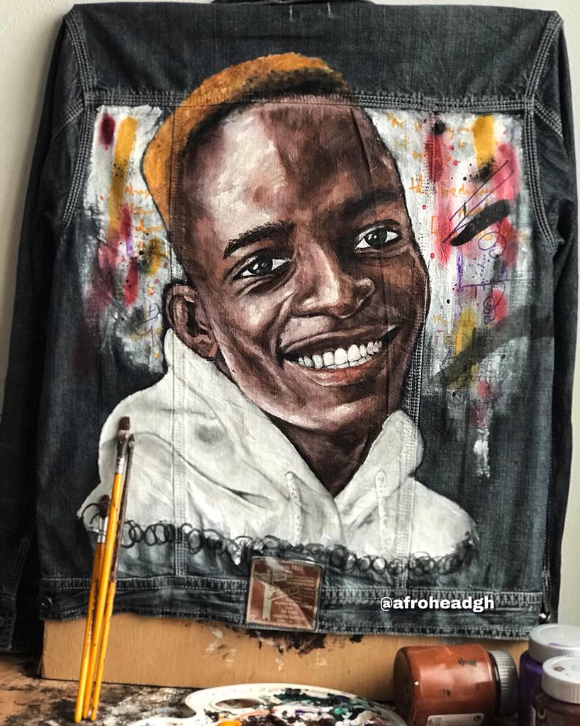 afroheadgh's tweet photo. 100% Hand Painting
If you want to change anything in your life, Change the frequency by changing your thoughts π.
#afroheadgh #arts #custommadejackets #handpaintedjackets #jeansjackets https://t.co/4eA0Wam7ul