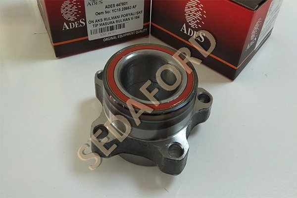STOKLARIMIZDA ADES MARKA 💯de💯 GARANTİ 💯de💯 KALİTE ADES 2B663 TR01 YC15 2B663 AF ÖN AKS RULMANI PORYALI SKF TİP MASURA RULMAN V-184 01> #ades #ön #aks #rulman #yedekparca
