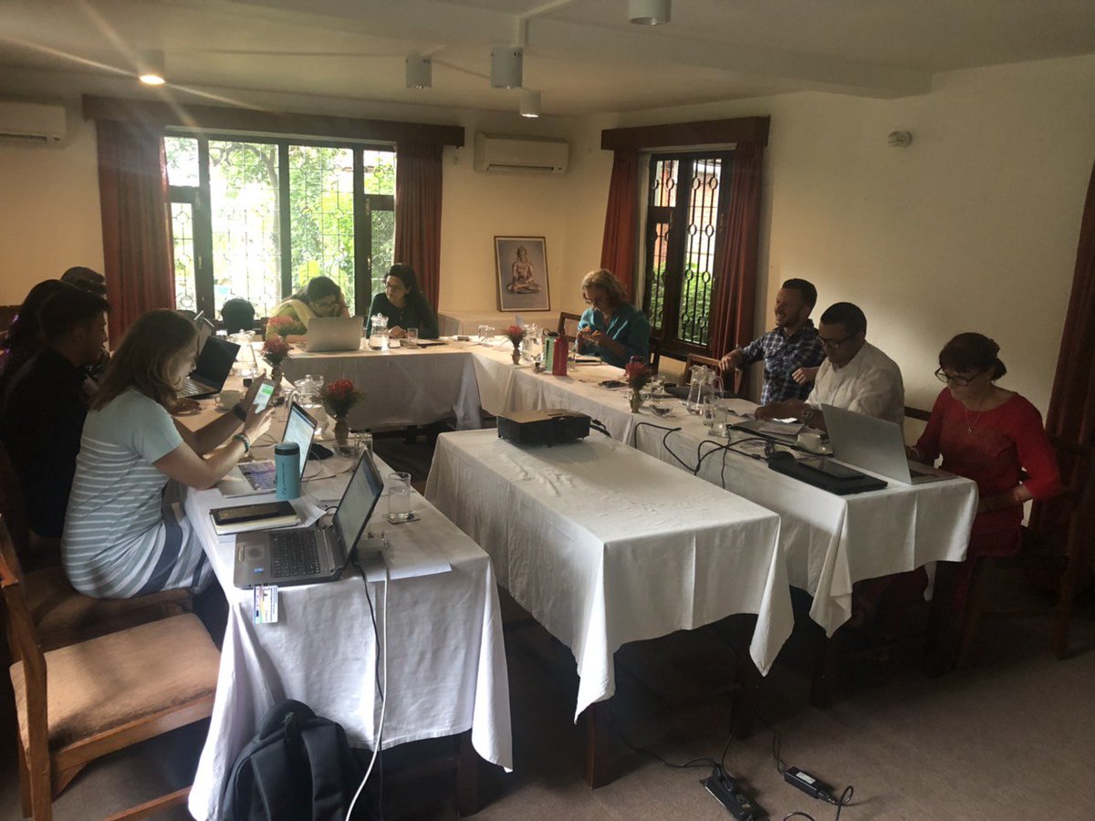 HERDIntl's tweet photo. #happeningnow #CAPPT #anaemia #TeamMeeting #TeamNepal #TeamIndia #SharingFormativeFindings #WorkshopDay1 #ProductiveDiscussion #SharingAndLearning https://t.co/D6mol874gp