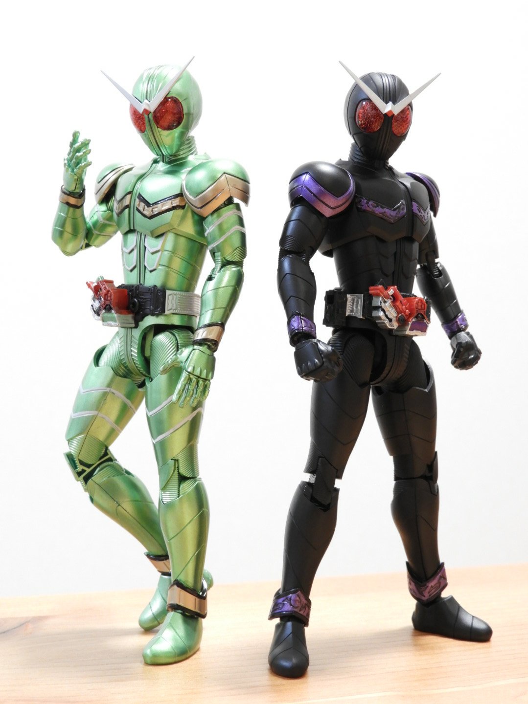 フィギュアライズスタンダード 仮面ライダーWセット Figure-rise Standard 仮面ライダーW サイクロンジョーカー
