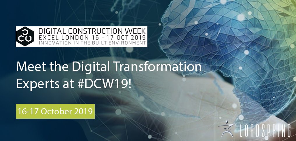 LoadSpring's tweet image. Find out how to optimize your #DigitalTransformation Strategy with the #LoadSpringSolutions advantage @DigiConWeek at Stand: F10. Register now for a demo of our #LOADSPRINGCLOUDPLATFORM at: ow.ly/sz5k30pmKGD and you could win an Amazon Echo Plus! #DCW