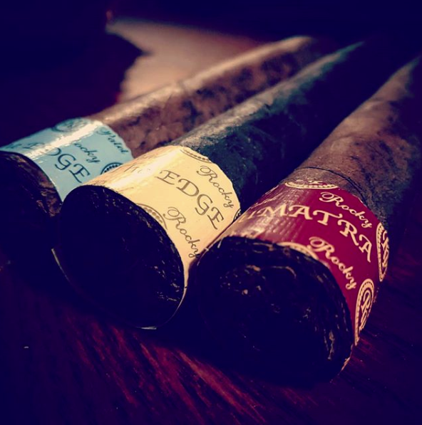 RockyPatelCigar's tweet photo. Big shoutout to @FUHNAHTIK for posting this amazing shot of The Edge series. 

Do you wish to be featured on the Rocky Patel Wall? Hashtag your cigar photos with #myRPstory and you might just be. Be sure to check back every Tuesday to see if you were pic’d. 

#cigars #tobacco https://t.co/TPloiR3rvx