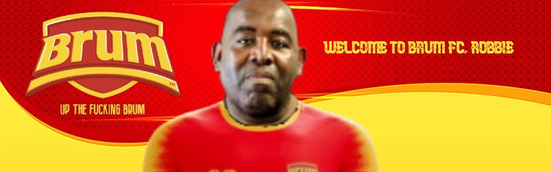 BrumFC1's tweet photo. LADIES AND GENTLEMEN, CAN WE ALL GIVE A BIG WELCOME FOR OUR NEW SIGNING ROBBIE LYLE. #RobbieSigns #UPTHEFUCKINGBRUM https://t.co/Y3OS4205av