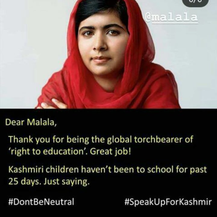 Hafsa_Boota's tweet photo. #DontBeNeutral
#SpeakUpForKashmir https://t.co/pBcT7lBE3q