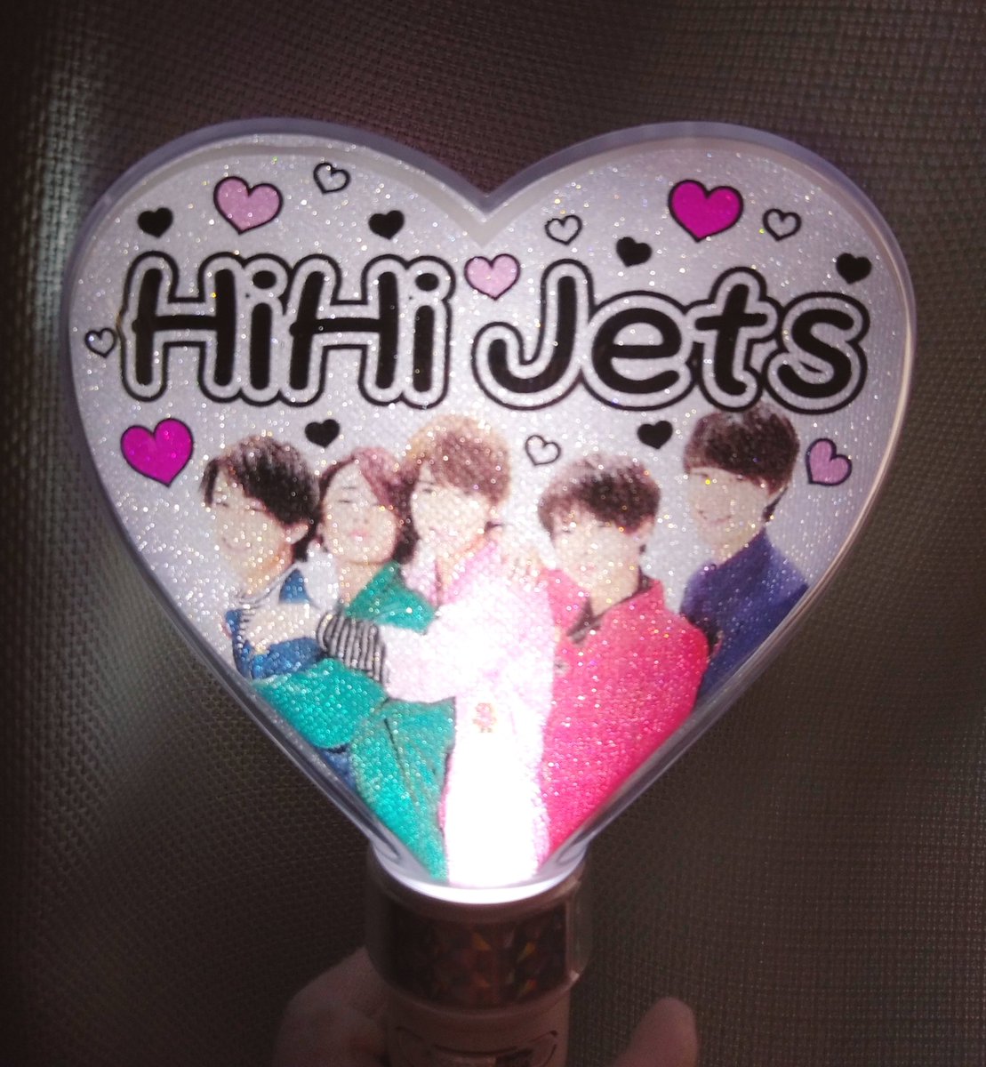 ハート型のオーダーが続いてるので、こんなデザインも作れますよ