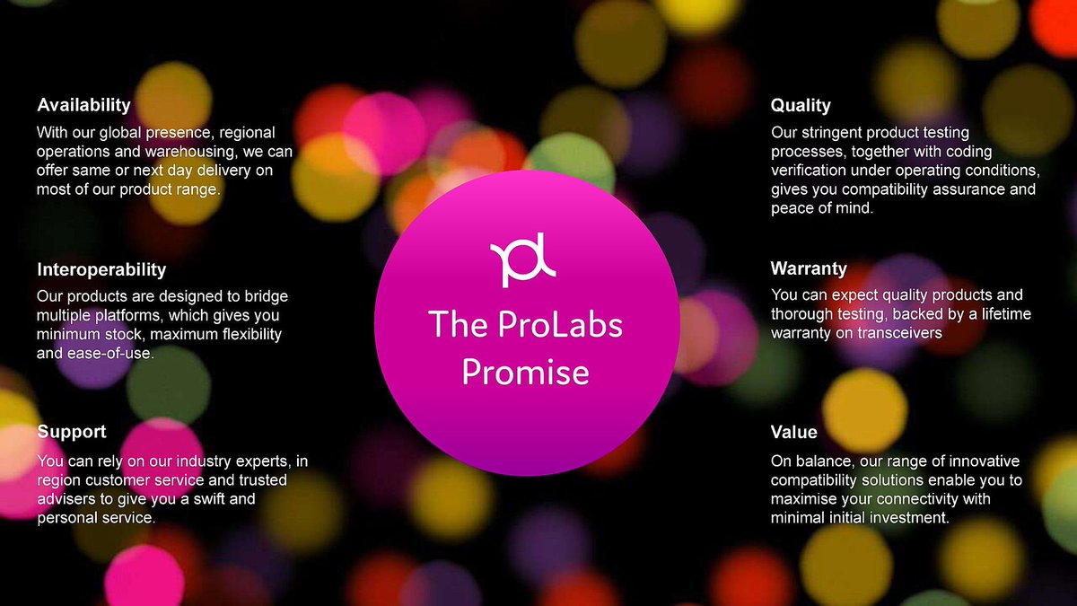 The ProLabs Promise is what we live by. We want to make sure our customers have the same confidence in our products as we do and all the support needed for any questions asked. okt.to/vo53id