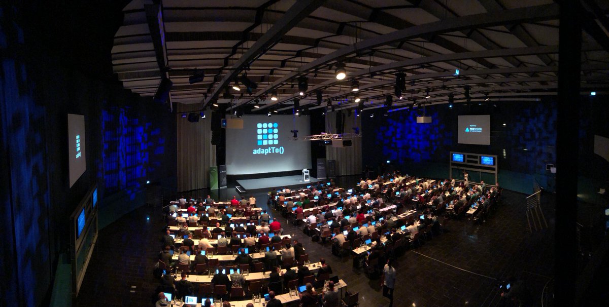 The crowd is still hungry #adaptTo #adaptTo19 #day2