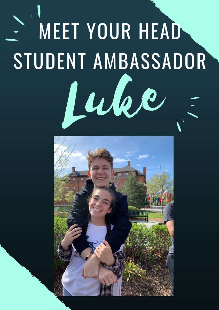 AdmissionsAC's tweet photo. Meet Luke, this year's Co-Head Student Ambassador. We asked Luke what advice he would give to a new student joining #ApplebyCollege. Together with Michelle, he looks forward to welcoming all of our new Blue Dogs to Appleby this week! https://t.co/inVhqOp63E