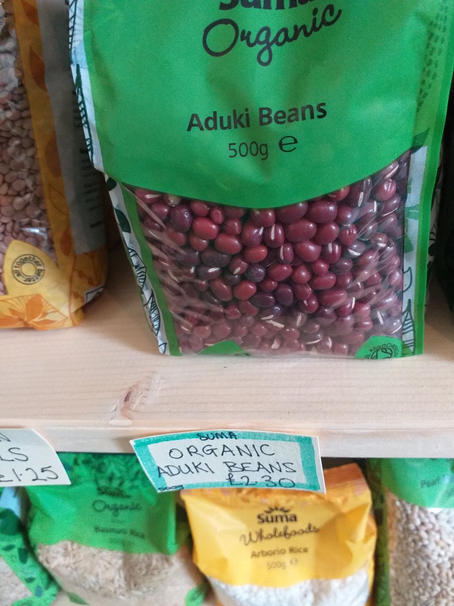 RootedWell's tweet image. It's #organicseptember just to let you know all our organic products have a green border on their shelf label #shoporganic #soilhealth #vegans #groworganic #healthiswealth #wellrootedwholefoods