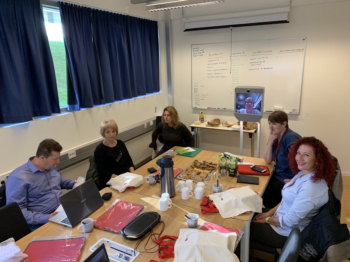 UPBCAMIS's tweet photo. UPCB CAMIS delegates participate in the EEA project MAGIC transnational meeting held at University of Akureyri, Iceland. It is all about Industry 4.0. #industry4.0 https://t.co/21Nfe9Mg7v