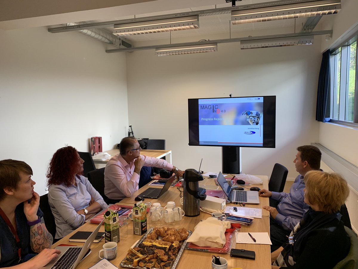 UPBCAMIS's tweet photo. UPCB CAMIS delegates participate in the EEA project MAGIC transnational meeting held at University of Akureyri, Iceland. It is all about Industry 4.0. #industry4.0 https://t.co/21Nfe9Mg7v