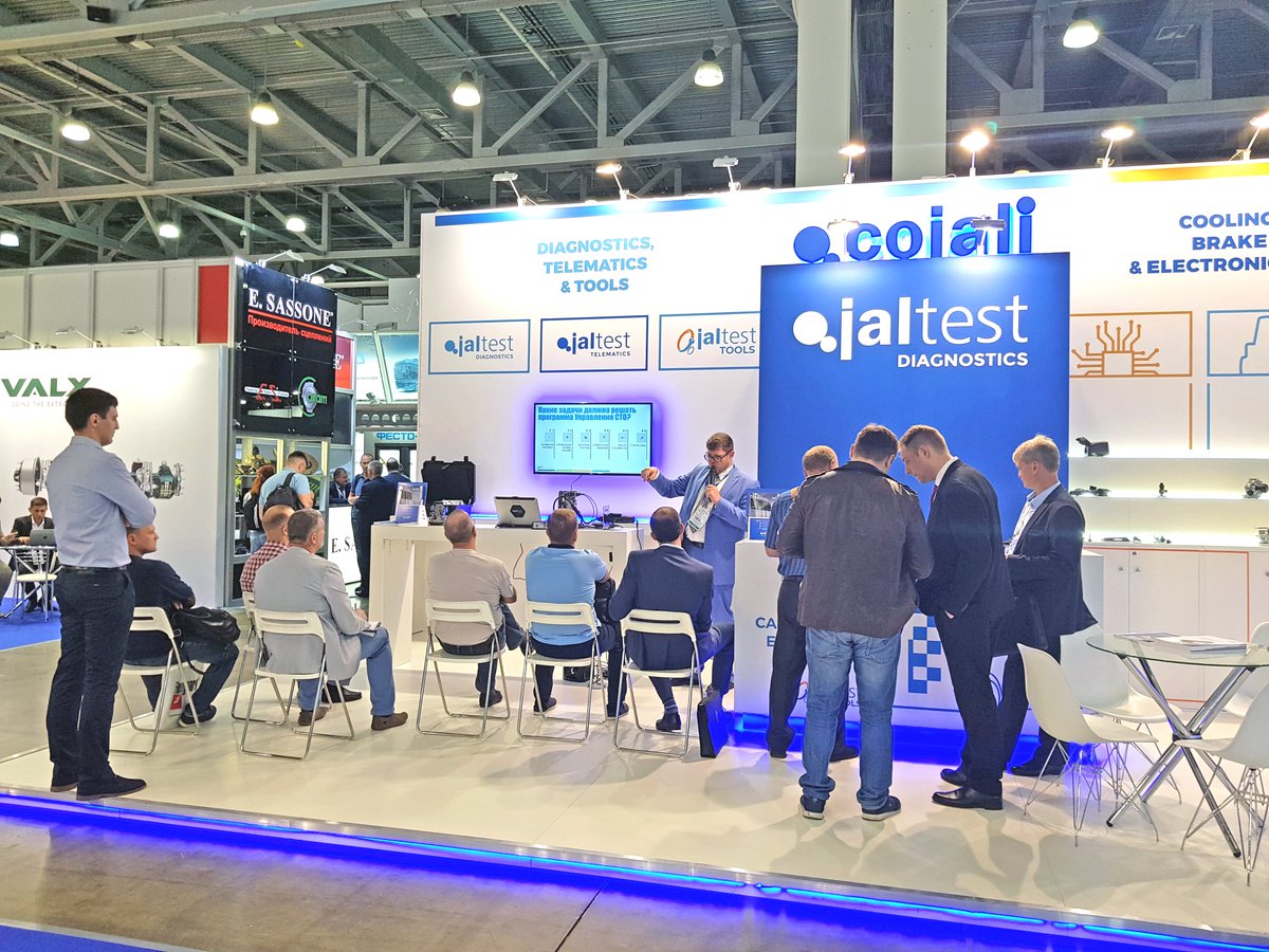 jaltest's tweet photo. 📢 RIGHT HERE, RIGHT NOW!
🔵 COMTRANS
🇷🇺 Moscow, Russia
🗓 September, 3-7
📍 Hall 15, Stand 420
#Cojali #Jaltest #JaltestTelematics #Comtrans https://t.co/N62XsqG72S