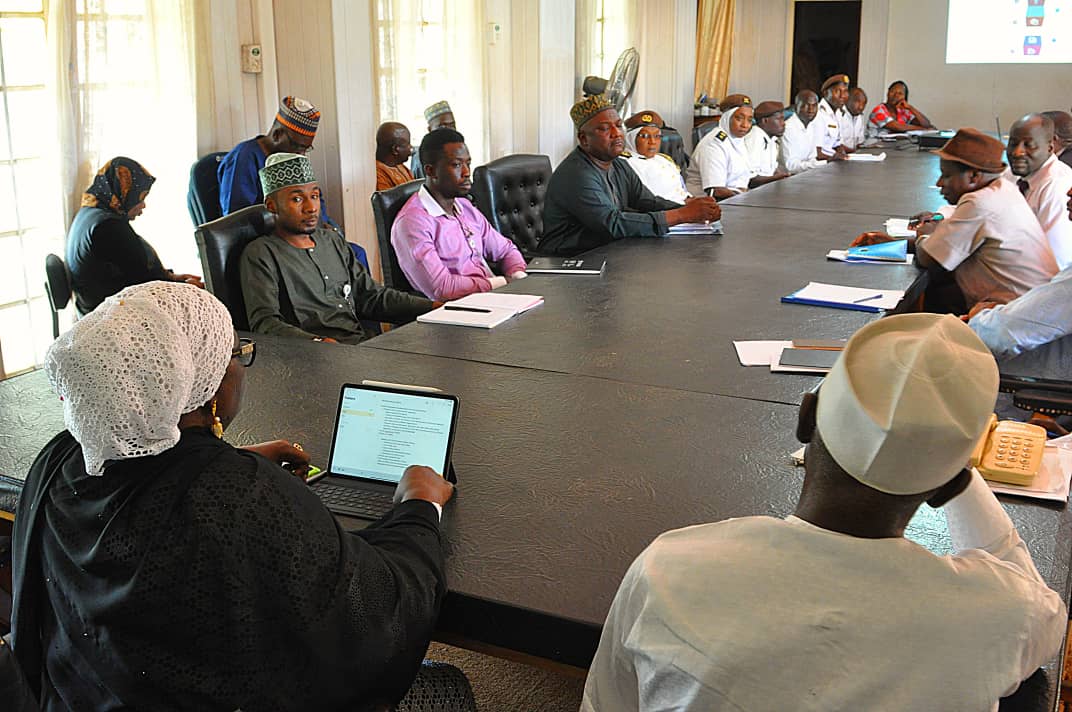 After a session to review &amp; strategize on Routine Immunization activities in Kaduna at the Primary Healthcare Development Agency, Acting Governor, Dr. Hadiza Balarabe <a href="/DepGovKaduna/">Deputy Governor, Kaduna</a> is at the Ministry of Health for a meeting on improving healthcare service delivery in the state.
