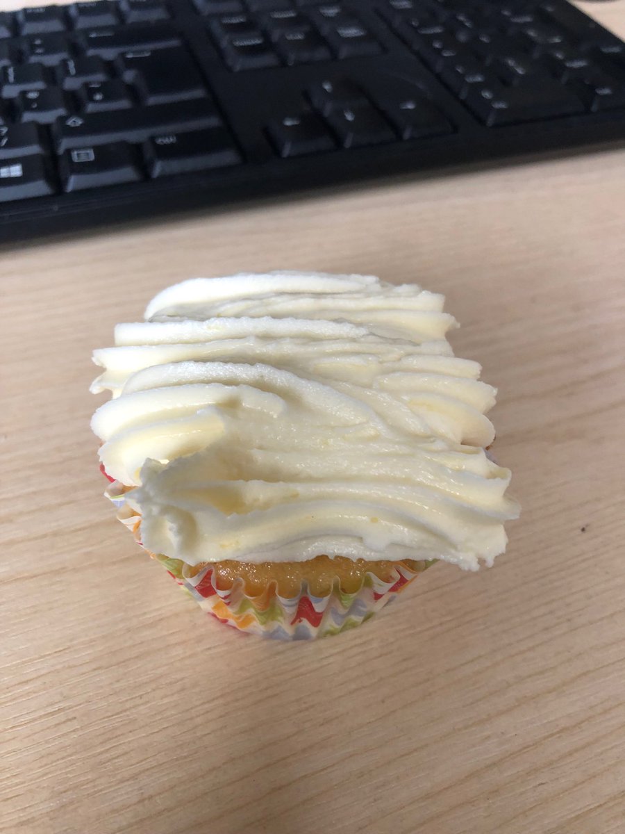LaFlaneuse2013's tweet photo. My colleague left this cake on my desk. I have decided that it would be churlish to say βIβm not eating carbs,β so I will now inhale this cake with my afternoon cup of tea...
#ThePowerOfCake https://t.co/HjFam3Epn2