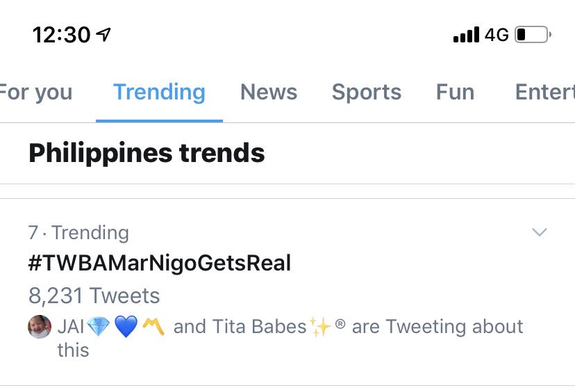 Push pa behs..

#TWBAMarNigoGetsReal