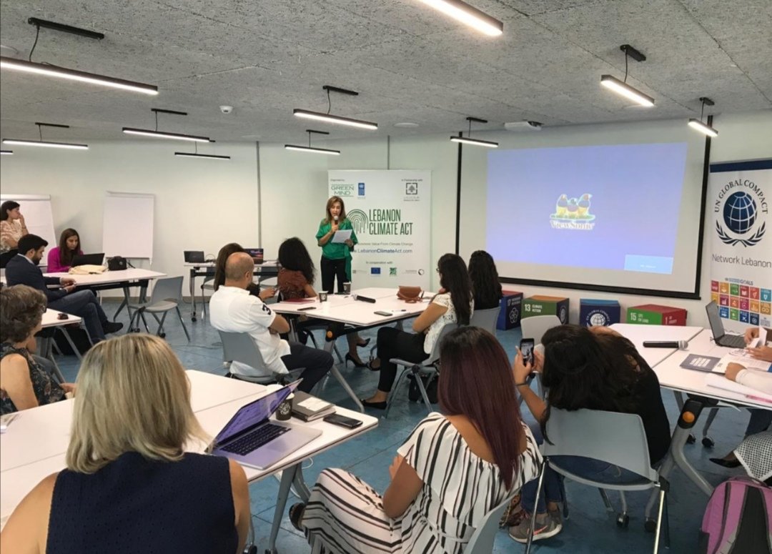 LebClimateAct's tweet photo. Our latest training sessions for businesses that are interested in Preparing their Carbon Footprint &amp; Developing a Climate Action Plan. Where outstanding experts in environmental issues featured to train and inform many prominent business' representatives. https://t.co/TEOZABN1xy