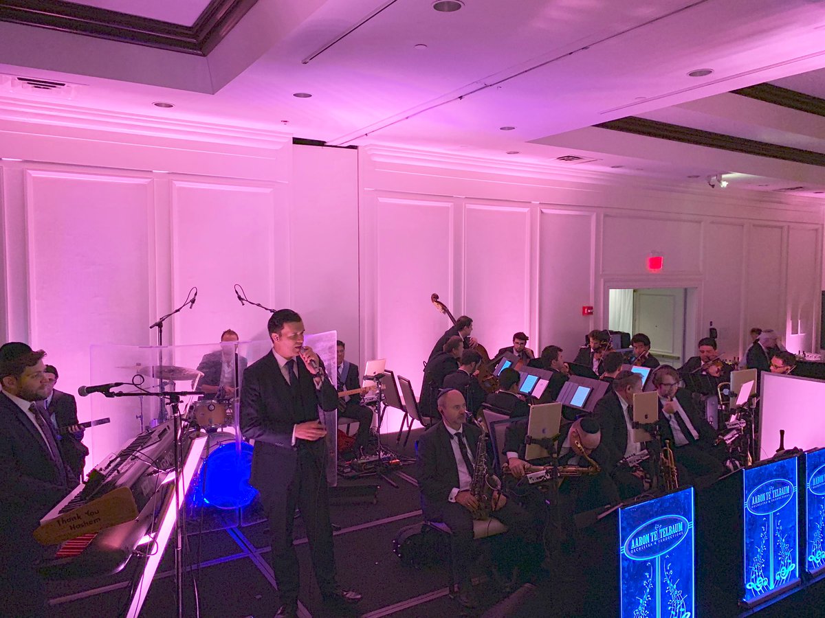 TEITELBAUMAARON's tweet photo. Another incredible wedding Sunday night in @HiltonMeadwlnds with #ohad chupah conducted by @IsraelLamm wedding lead by @elilax4evanal #eventcoordinating @JoeBlumenthal #suchyklein https://t.co/OwDv2H2tLq
