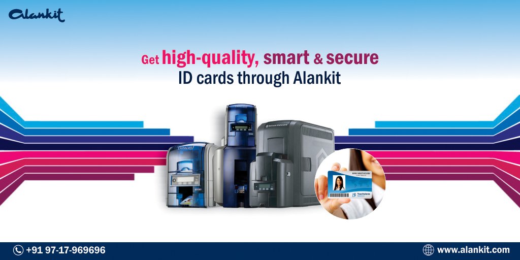 alankit_limited's tweet photo. Alankit has the technology and expertise in developing high-quality, secure ID cards with unique designs in a cost-effective way.
Visit To Know More- https://t.co/mXhD9X8WUV
#Alankit #SmartDataCards #PrintingSolutions #PVCCards #IDCards https://t.co/q2KOZpFzvF