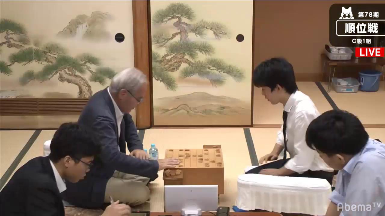 藤井聡太七段 無傷の4連勝 プロ歴39年 高橋道雄九段下す 昇級へ一歩前進 将棋 順位戦c級1組 Abematimes 40ch Net