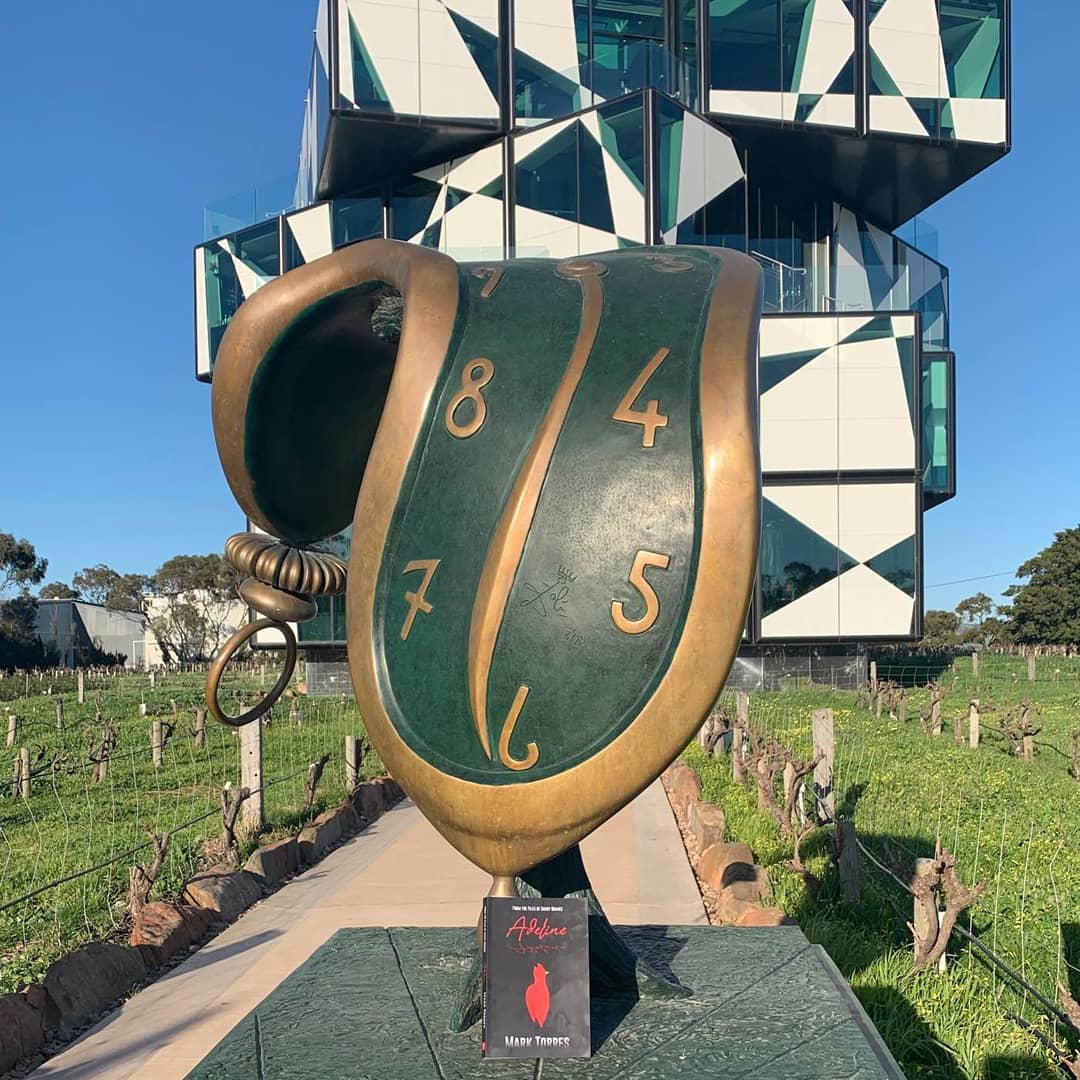 MTorresAuthor1's tweet photo. Adeline in Australia! These pictures were sent by a reader visiting the famous Cube Building at the D'Arenberg MClaren Vale outside of Adelaide, Southern Australia. #Adeline #SavoyGraves @indieowlpress #ATeamsterwithaLawDegree #thisbookgetsaround  #whataview #whatabook https://t.co/nFosM8mpNf