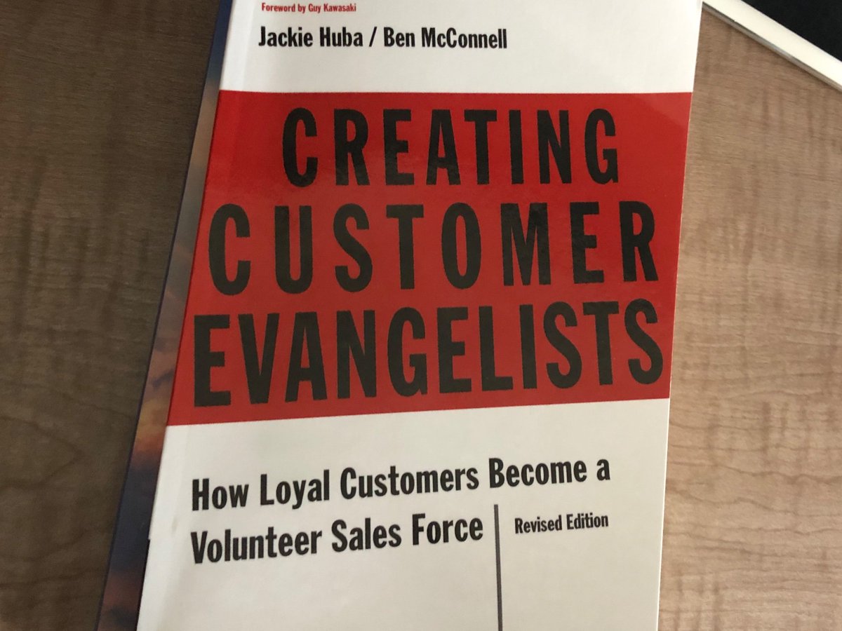 Book 36Lesson:Listen to your customers and identify how your product/service or the buying experience around it could make their lives more fulfilling. Evangelism comes from wanting to share something that’s made your life better and could work for someone else too.