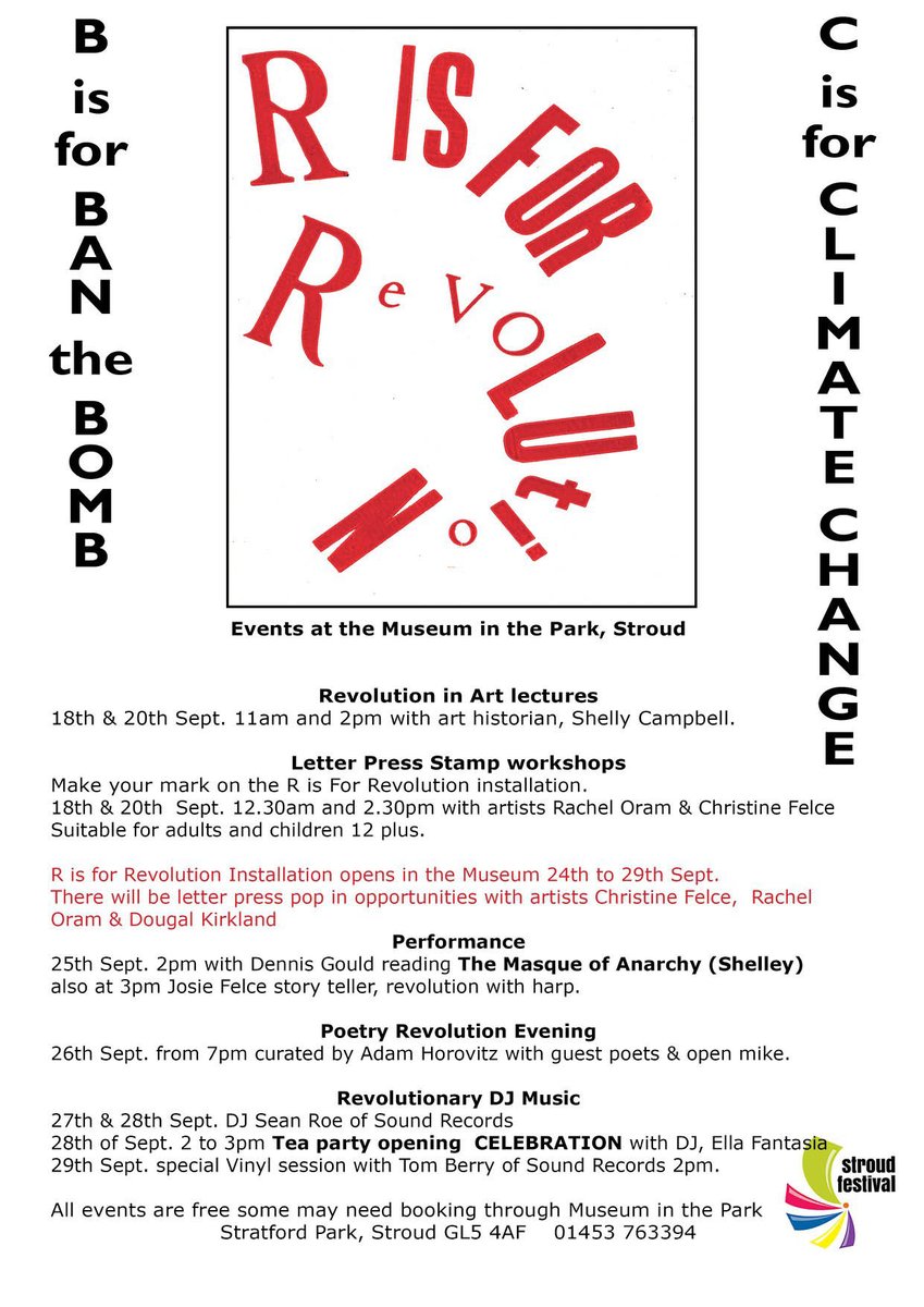 R is for REVOLUTIONS...