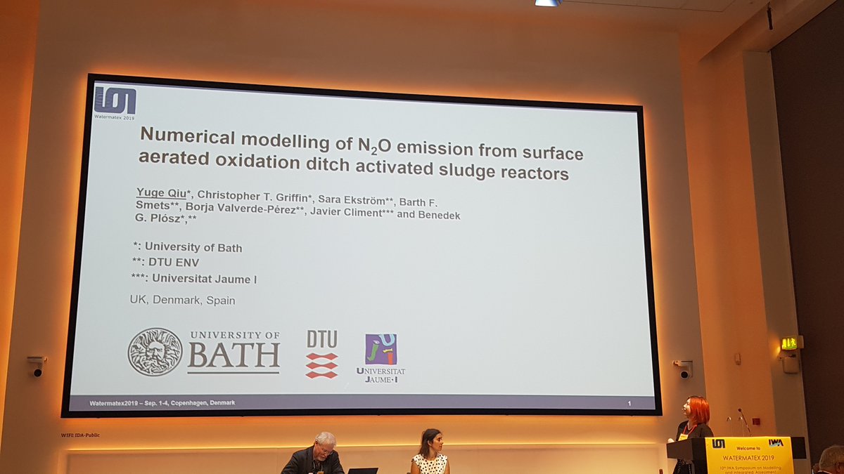 borkram's tweet photo. Rica combines the biokinetic NDHA model with CFD to understand how hydrodynamics in the aerated basin affects N2O emissions in municipal WWTPs! @watermatex2019  @Metlab_DTU @javiCFD https://t.co/OdhKvNOp9W