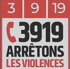 📞 #3919 

Stop à la violence envers les femmes!

A partager dans les halls d’appartements, à l’entrée des maisons associatives et des centres sportifs, dans les lycées et universités comme au travail.

Stop à l’impunité. 
Stop à la tolérance de la violence.

#feminicide