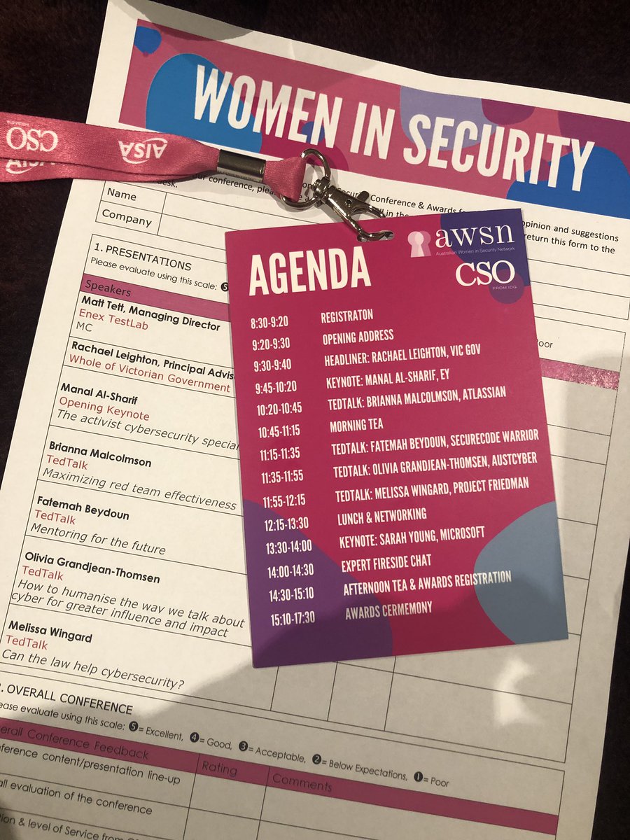 PelinNancarrow's tweet photo. Absolute honour to attend the inaugural @awsn_au and @CSO_Australia Women in Security awards as a nominee. It was wonderful to meet and reconnect with many incredible #womeninsec https://t.co/RTt9tetcnQ