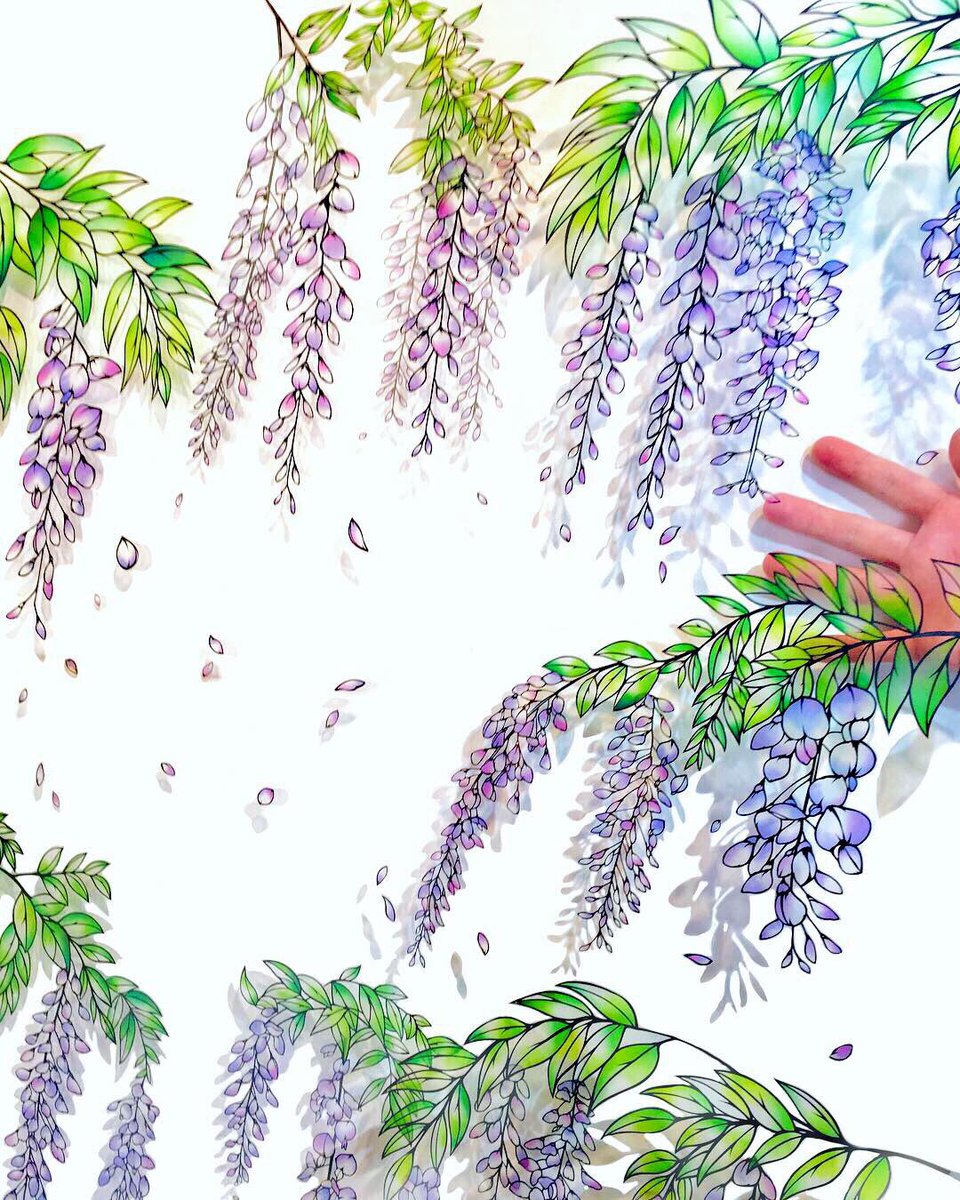 切り絵作家jun V Twitter 影も彩るステンドグラスのような切り絵を制作しています 花言葉の深みを紙に刻み込むように感情深い作品を作っています 切り絵 9月になったのでフォロワーさんに自己紹介しようぜ