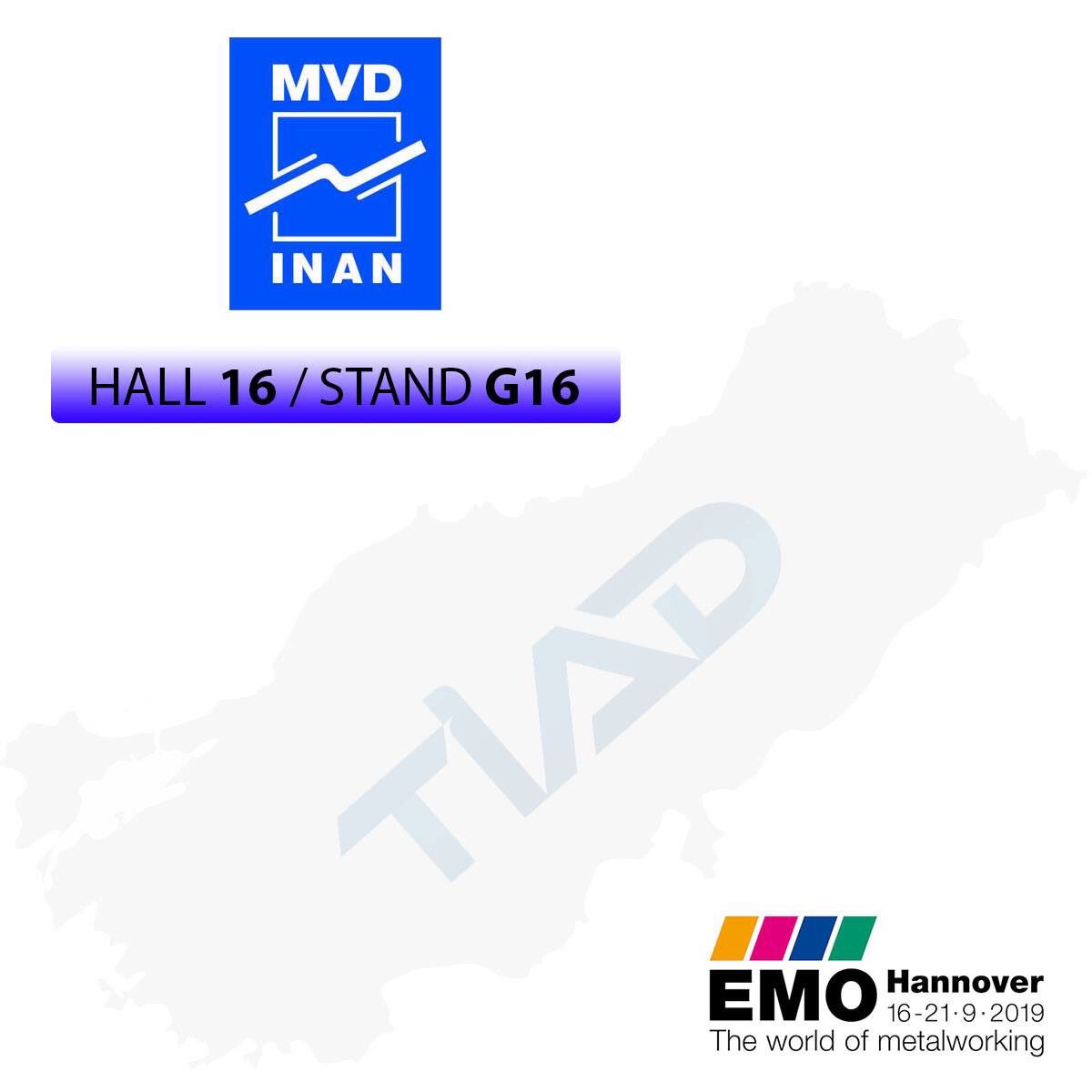 TIAD1992's tweet photo. Our member company MVD İnan is at EMO Hannover. They will be waiting the visitors to their booth in Hall 16 G16.
#EMO2019 #sektörüngüçlübirlikteliği #strongunityofthesector #machinetools #mvd #mvdinan #pressbrake #fiberlaser #guillotineshear #plasmaoxy @EMO_HANNOVER @mvdmakina https://t.co/tVGntPOV12