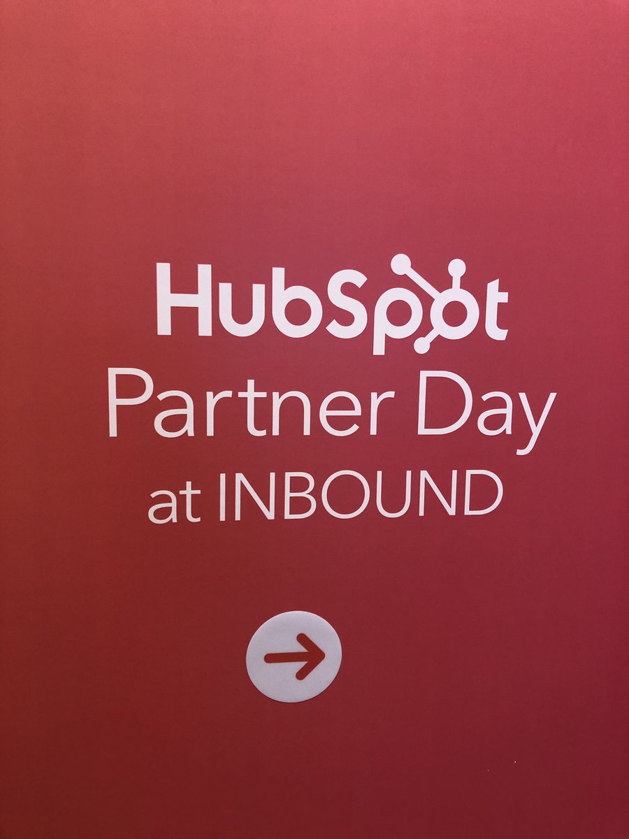 TMWBusinessLDN's tweet photo. We’ve made it to #INBOUND19 Partner Day and we are excited! Stay tuned for tips and tricks and everything in between. And if you’re here, come say hello 👋 https://t.co/VVd3cugJcN