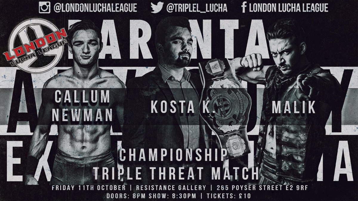London Lucha League tweet media