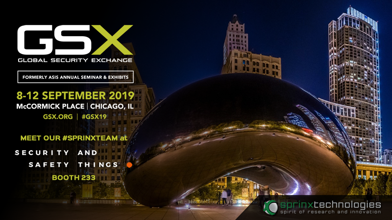 SprinxTech's tweet photo. We are very excited to announce we'll be exhibiting at #GSX19 in Chicago alongside @SAST_io. Come by stand 233 to meet our #SprinxTeam and preview our TRAFFIC APP running on #SAST platform! #TrafficManagement #ITS #SprinXperience https://t.co/WoPzKo6nde