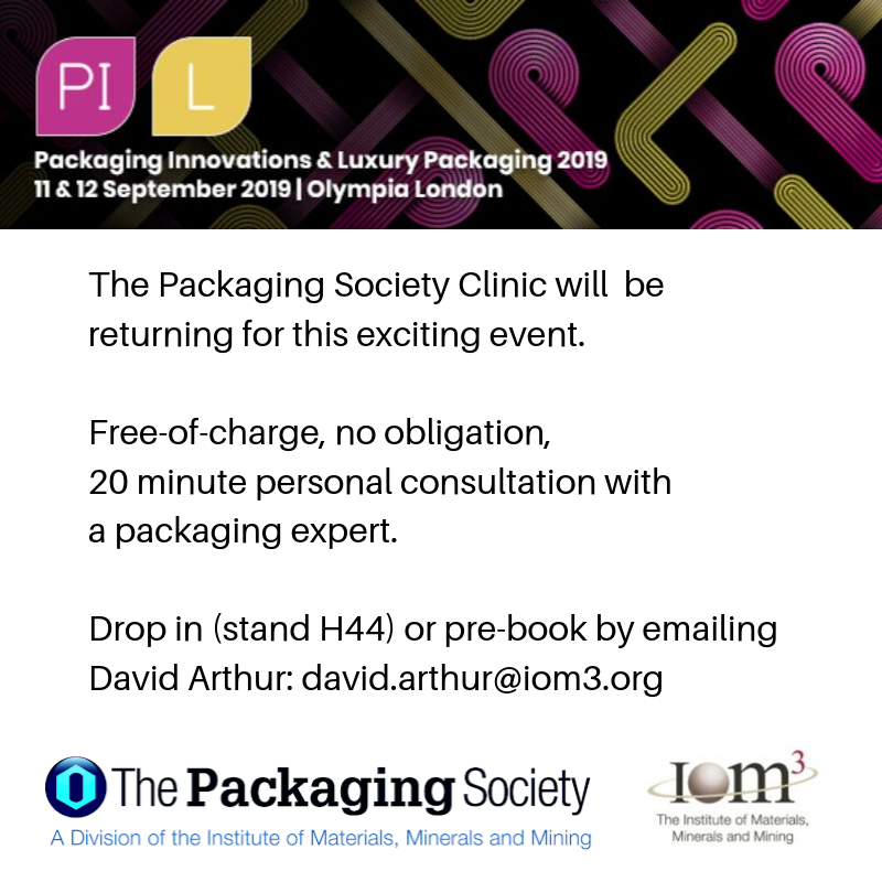 PackagingChris's tweet image. Want some free advice on a packaging problem? I'll be representing @WalnutUnlimited at @EasyfairsPACK  Packaging Innovations, Olympia London next week as one of @iom3 industry experts sharing advice. Come along or if you can't make it get in contact for chat