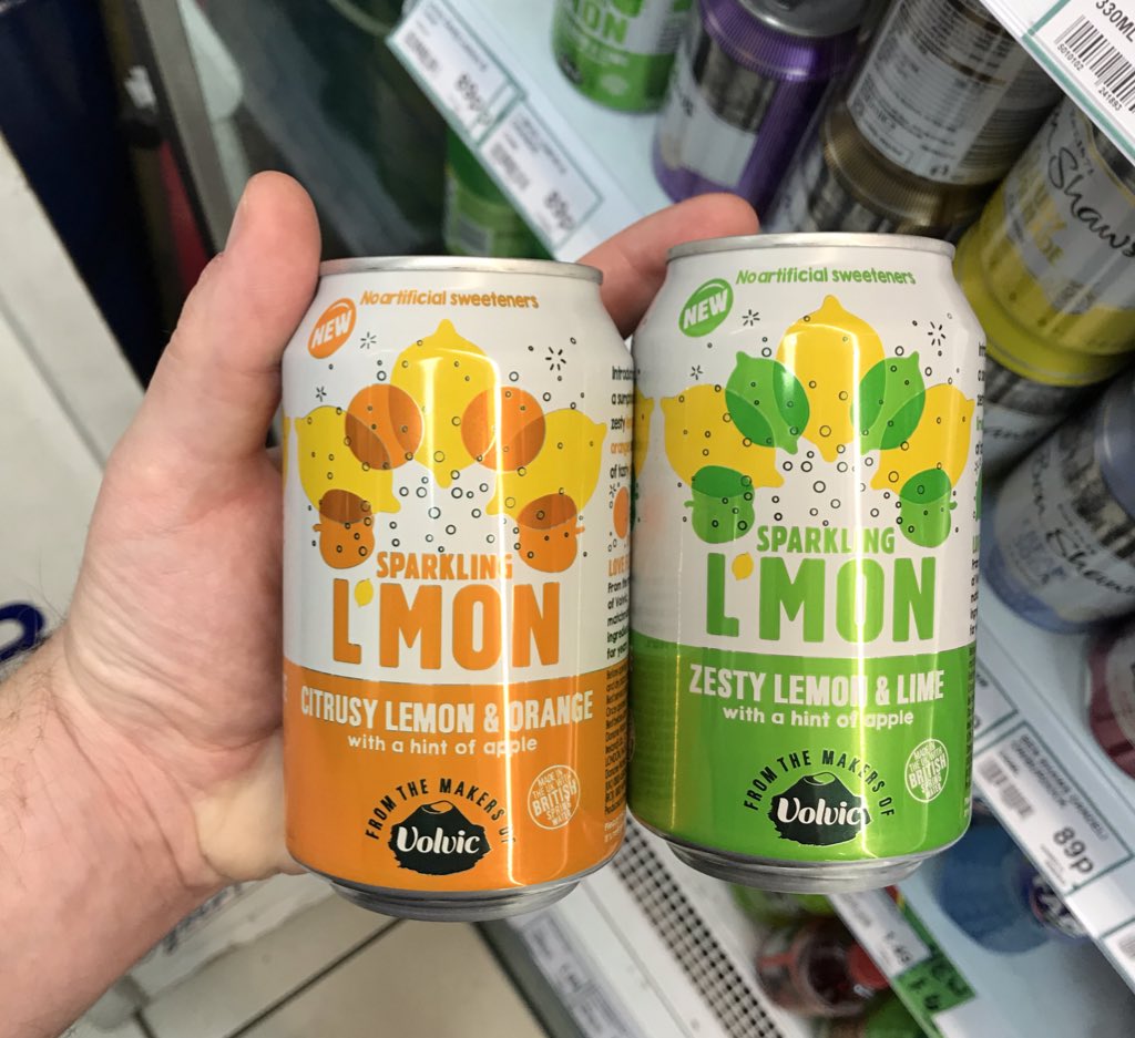 All_Things_New_'s tweet photo. Sparkling LβMon Drinks from Volvic! ππ At Londis @volvic_uk #volvic #lmon #sparkling #drink #lemon #orange #lime #wellthisisnew https://t.co/53jEanCGLj