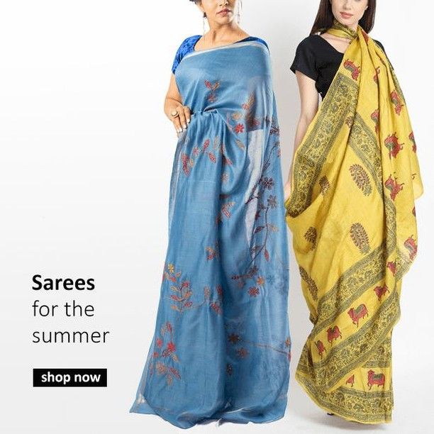 strandofsilk's tweet photo. Beautiful #sarees that are #summer #perfect and have oodles of style. Shop the collection: https://t.co/K5pBVyWnFO https://t.co/yBGzPH127R
