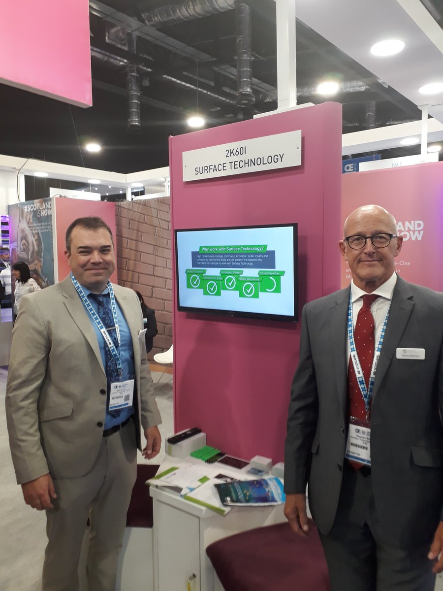 We're here at Offshore Europe with <a href="/SIFCOASC/">SIFCO ASC</a> - come and meet us on stand 2K60i and find out more about our specialist coating and plating services! #OE19