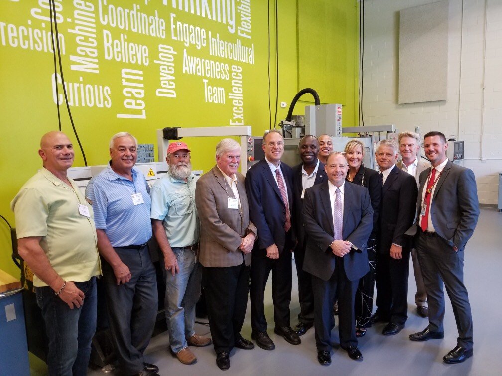 This project was made possible through <a href="/GovRaimondo/">Gina Raimondo</a>'s 
 Rhode Island Capital Plan Fund, with support from the General Assembly.

Congratulations and thanks to all who helped make this reality, particularly Dave Chenevert, Executive Director of the R.I. Manufacturers Association.