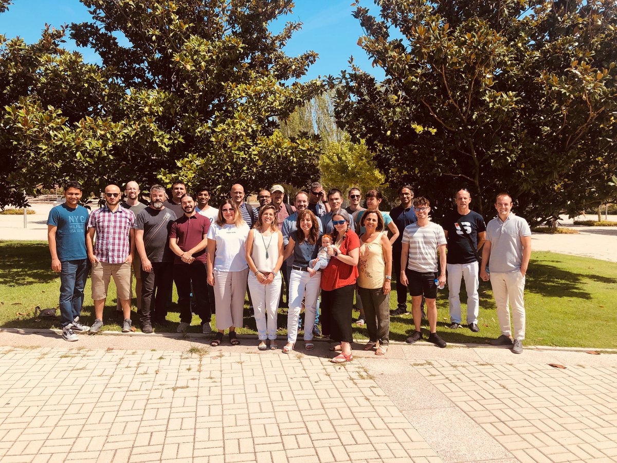 elastestio's tweet photo. ElasTest Family picture! We are so proud to announce our last F2F meeting in Madrid, great team! Thanks all for your great work! #2019ICT #Horizon2020 @elastestio @urjc @sw_URJC https://t.co/p33po4eXbi