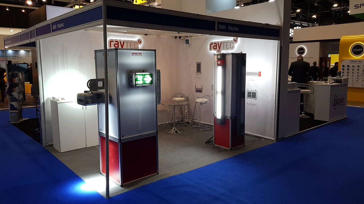 RaytecHazardous's tweet image. We're lighting up @SPE_OE 
SPE Offshore Europe has officially opened it's doors for day one of the 2019 exhibition. Come and talk to us about everything hazardous area lighting, hall 3 stand 3A61. We look forward to meeting you! #OE19  #explosionprooflighting #hazardousareas