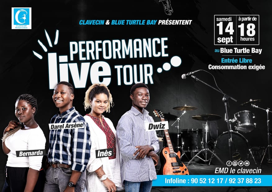 ClavecinI's tweet photo. Ds le but de promouvoir le talent des jeunes musiciens de l'EMD Le CLAVECIN,  #Blue #Turtle #Bay et #EMD #LE #CLAVECIN vs présentent le 14/09/2019 ds #Performance #live #TOUR: #BERNADA, #DAREL, #INÈS, #DWIZ. Venez nombreux pr admirer le talent de ces jeunes. Ce sera du Boom!!! https://t.co/5xK8jQHeRx