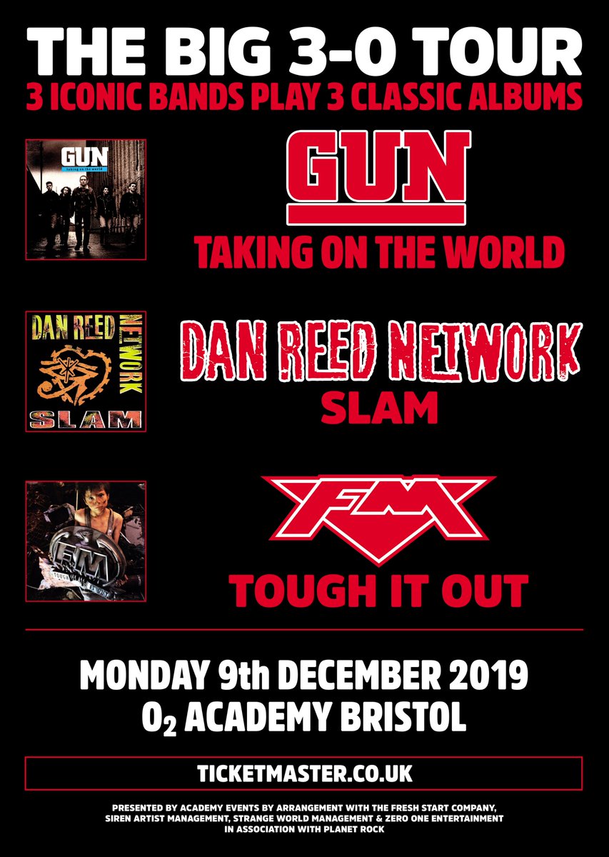 O2AcademyBris's tweet photo. Three bands, three albums and 30 years of music, this is the ultimate night for rock fans ready to revisit a golden era of music! https://t.co/OHsDecgHyw

🔴 @dan_reed Network / @gunofficialuk / @FMofficial 🔴 https://t.co/V95sVQkuVu
