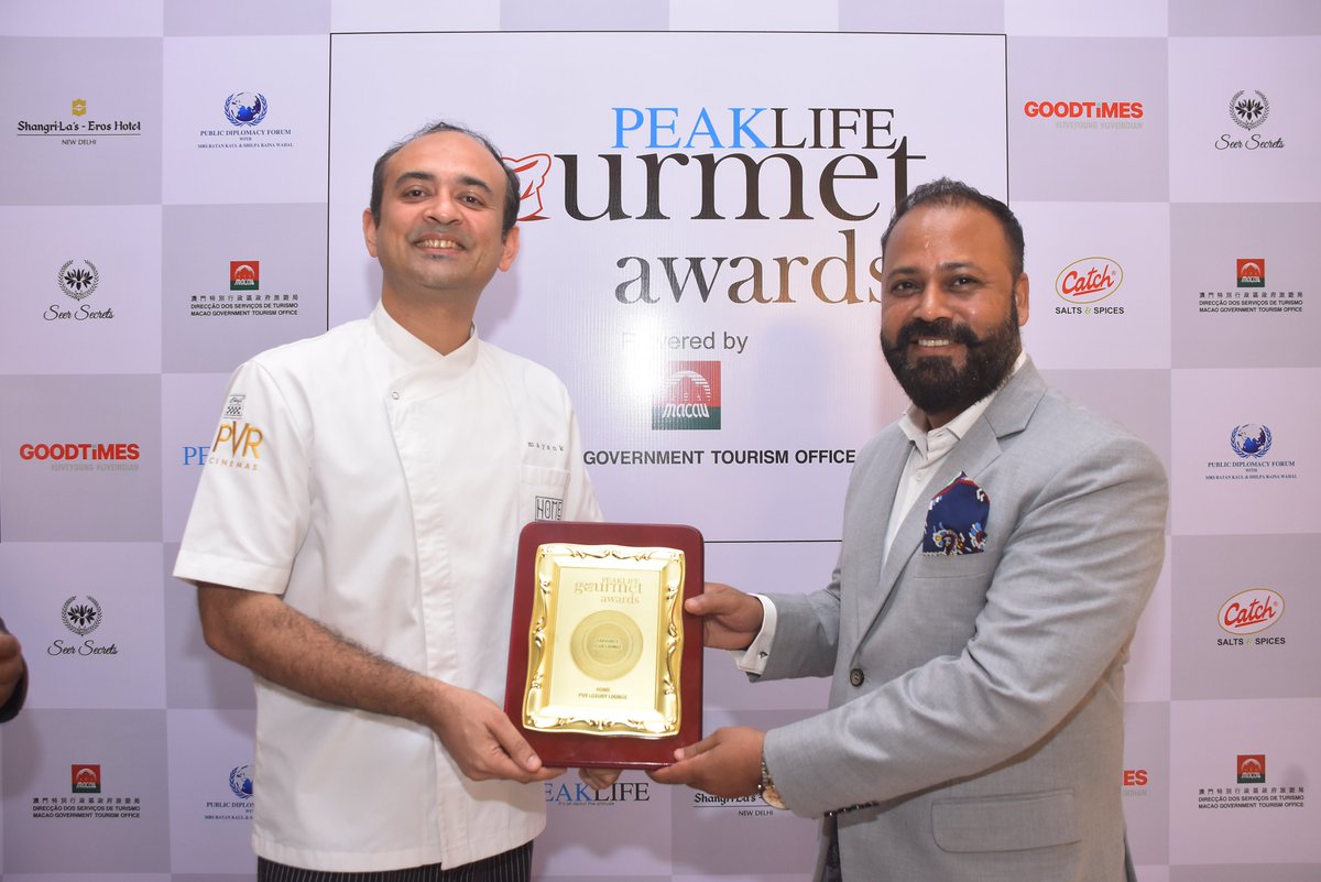 _PVRCinemas's tweet photo. We are proud to announce that #PVRHome has been awarded as the favorite lounge club at #PeaklifeGourmetAwards 2019. π
Looking forward to continue serving you with the best. There is just no place like HOME! https://t.co/Y7ZyTWcCeh